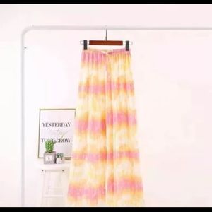 NWT Palazzo Beach Wide Leg Pants